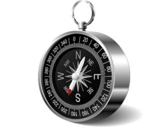 Kostenlose Vector-Kompass