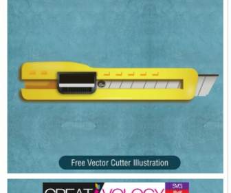 Free Vector Cutter Illustration