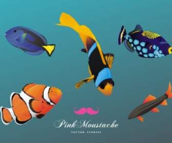 Free Vector Fishes