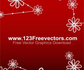 Free Vector Flower Background