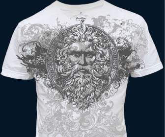 Vettoriali Gratis Grunge T Shirt Design