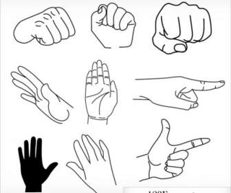 Free Vector Hands Human Hands