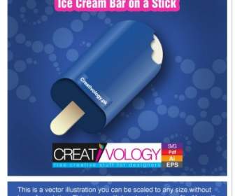 Бесплатные Векторные бар мороженое на палочке