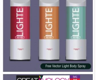 Kostenlose Vector Lichtkörper Spray
