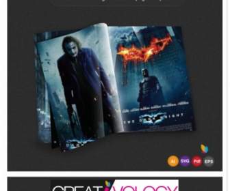 Free Vector Magazine Page Template