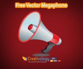 Free Vector Megaphone