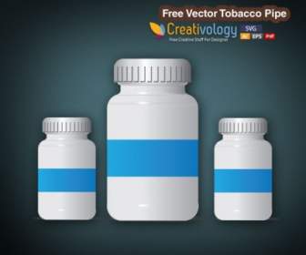 Free Vector Pill Bottle