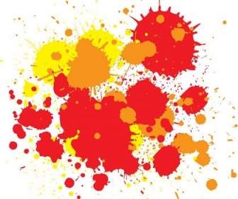 Free Vector Splats And Hatchings