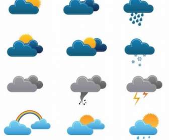 Kostenloses Wetter-Vektor-icons