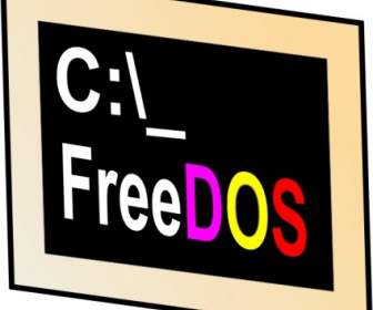 FreeDOS Clipart D'icône