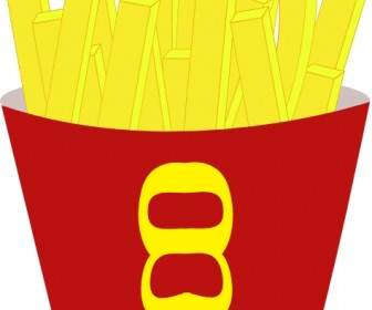 French Free Fries Clip Art