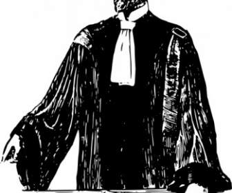 Französischer Rechtsanwalt Frühen Jh. ClipArt