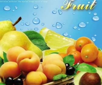 Psd De Frutas Em Camadas