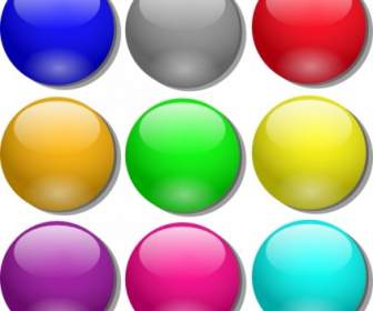 Game Marbles Clip Art