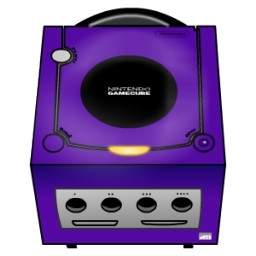 GameCube Roxo