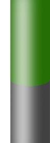 Cylindre Gris Et Noir De Gaz Haute Pression Pour L'argon De Vert