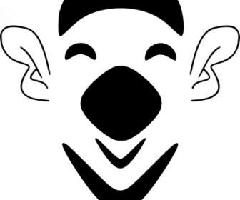 Gemmi Laughing Bearded Face Clip Art