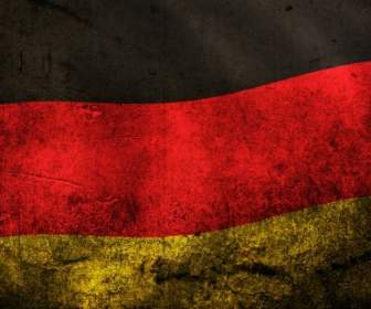German Grunge Flag Wallpaper Germany World