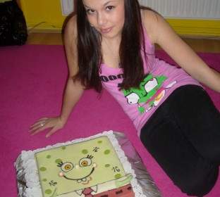 Girl With Cake