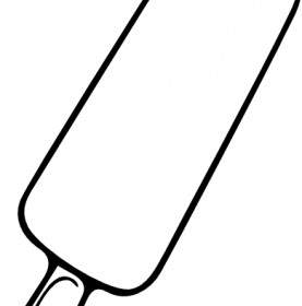 Glace ClipArt Bw