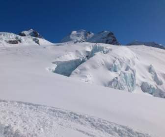 Inverno Ghiacciaio Di Glacier De Verra