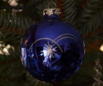 Boule En Verre Ballon Noël Ornement