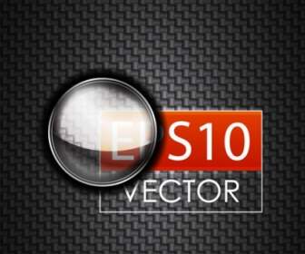 Glass Texture Stickers Vector