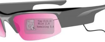 Glasses With Gps Clip Art