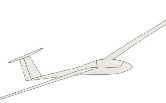 Segelflugzeug-ClipArt