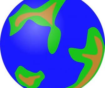 Globus Grün ClipArt