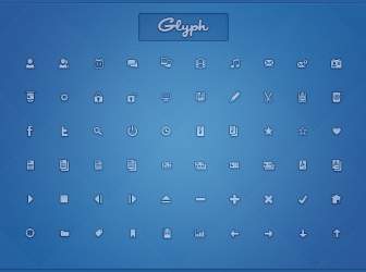 Glyph Icon Set