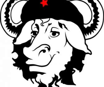 Gnu Cap Hat Cow Clip Art