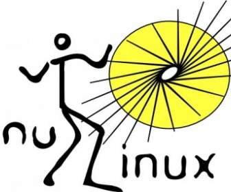 GNU Linux Danse Disco Clipart