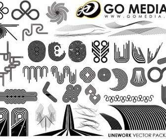 Go Media Produced Vector A Combination Of Lines