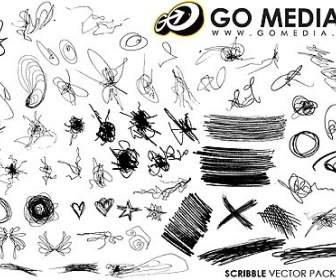 Go Media Produced Vector The Trend Of Messy Lines