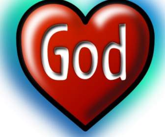 God Heart Clip Art