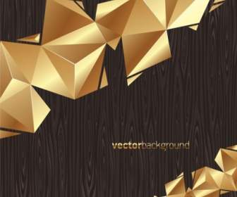 Gold Color Background Vector Board