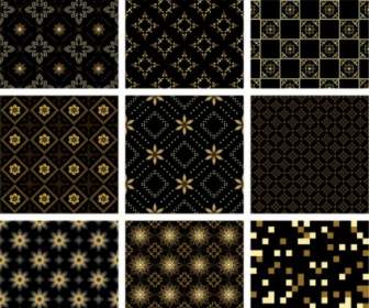 Gold Pattern Background Vector
