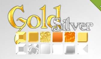 Gold Silver Effect Styles