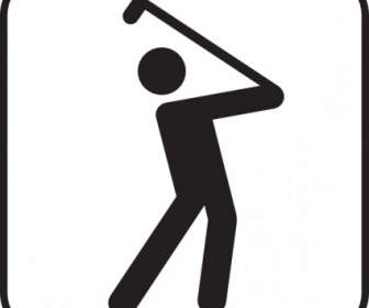 Lapangan Golf Clip Art