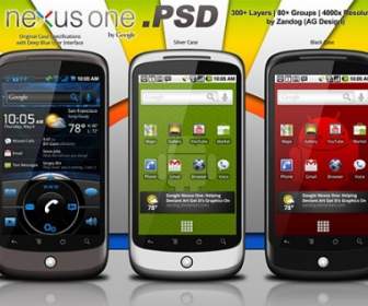 Google Nexus One Redux Psd