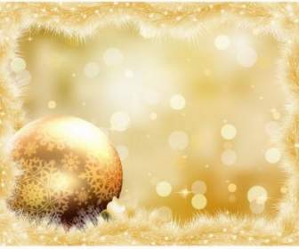 Gorgeous Christmas Background Vector