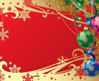 Magnifique Christmas Background Vector