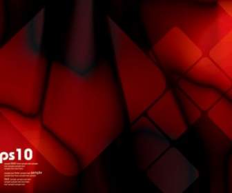 Gorgeous Dynamic Red Background Box Vector