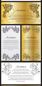 Gorgeous Europeanstyle Pattern Vector Certificate Template