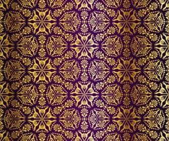 Gorgeous Fabric Pattern Background Vector