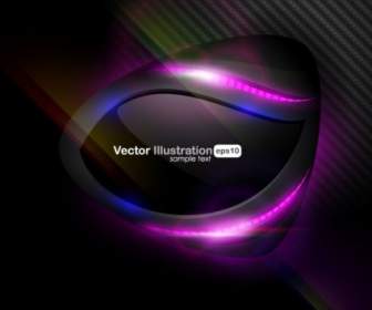 Gorgeous Halo Background Vector