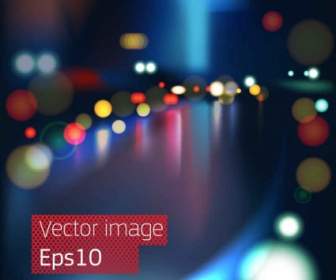 Vector001 Pemandangan Cantik Malam