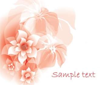 Gorgeous Red Pattern Background Vector