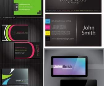 Gorgeous Simple Business Card Templates Vector